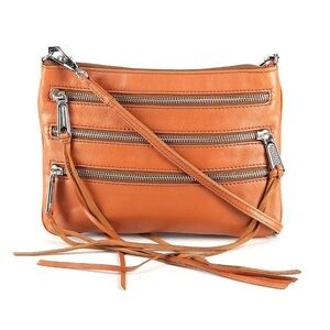 Rebecca Minkoff Brown Leather Crossbody Bag